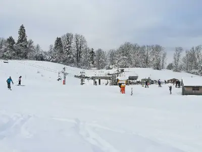 Sessellift im Skigebiet Métabief © Métabief Tourisme