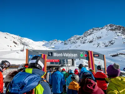 Talstation Mont Valaisan © Domaine Skiable de La Rosière