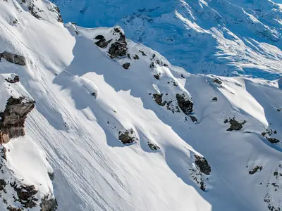 Freeriden in La Rosière © Domaine Skiable de La Rosière