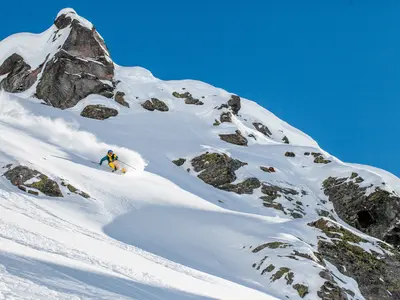 Freeriden Mont Valaisan in La Rosière © Domaine Skiable de La Rosière