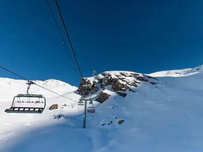 Sessellift Mont Valaisan © Domaine Skiable de La Rosière