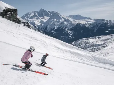 Skifahren in La Rosière © La Rosière / Tristan Shu