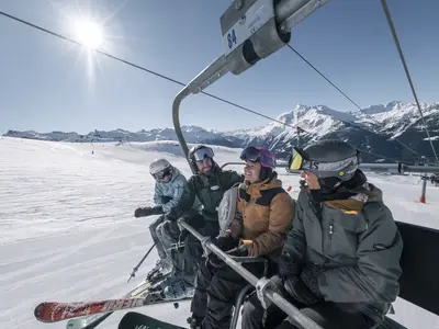 Sesselliftfahrt © La Rosière / Tristan Shu