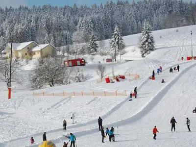 Befahrene Piste Grün-Maibrunn © Skilift Grün-Maibrunn