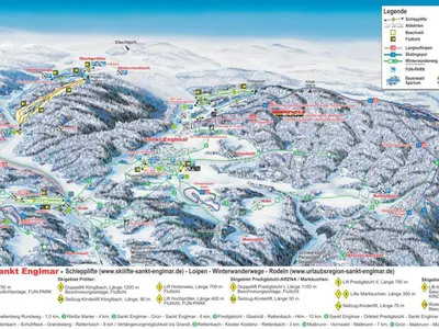 Pistenplan Sankt Englmar