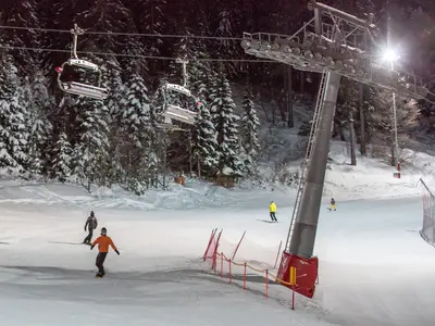 Nachtskifahren am Arberg © Fürstl. Hohenzollernsche ARBER-BERGBAHN e.K.
