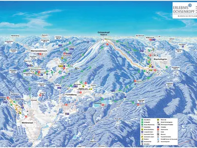 Pistenplan Ochsenkopf