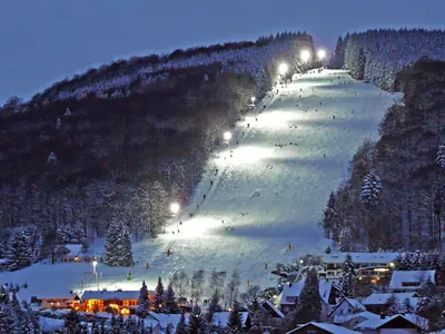 Flutlichtpiste in Willingen © Skigebiet Willingen