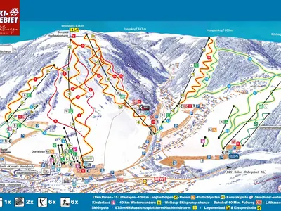 Pistenplan Willingen