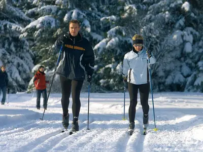 Rund um Winterberg sind 165 Kilometer Loipen gespurt © Skiliftkarussell Winterberg
