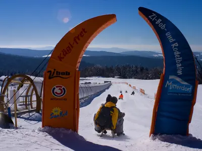 Rodelbahn im Familien-Winterland Mitterdorf © Familien-Winterland Mitterdorf