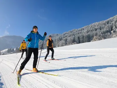Rund um den Breitenberg führen zahlreiche Loipen © Pfronten Tourismus