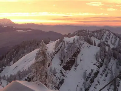 Abendstimmung am Hochficht © Hochgratbahn