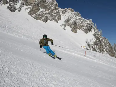 Skifahren am Hochfelln © Tourismusverbund Bergen-Siegsdorf / Michael Namberger