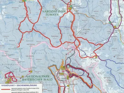 Pistenplan Mauth-Finsterau