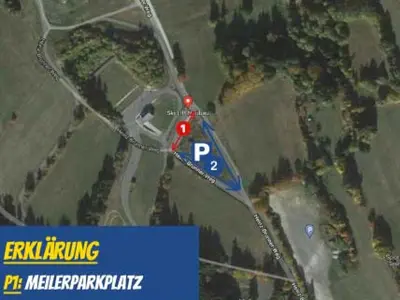 Überblick Skilift Bleaml Alm - SC Neubau © Skiclub Neubau