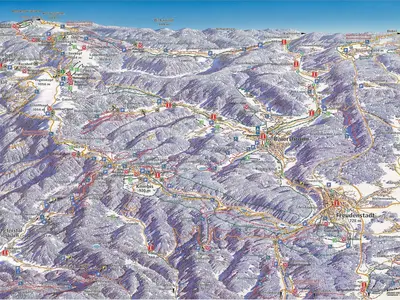 Pistenplan Baiersbronn