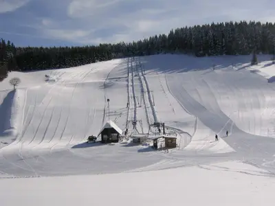 Pistenplan Schönwald / Dobel-Lift und Rössle-Lift