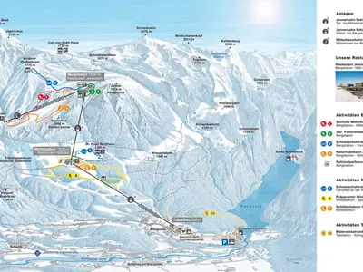 Panoramakarte Jenner © Jennerbahn