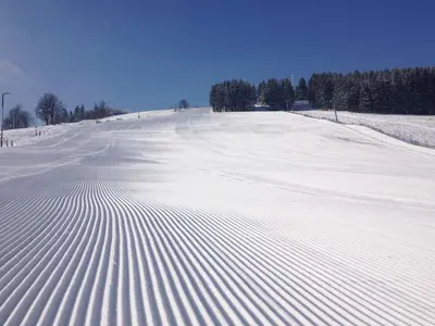 Frisch präparierte Piste in Holzhau © Snowsports - Skigebiet Holzhau