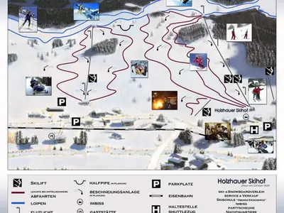 Pistenplan Holzhau