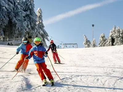 Skifahren auf der Wasserkuppe © MDA / MettiDigitalArtist