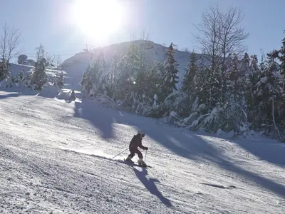 Auf der Piste am Silberberg © Bodenmais Tourismus & Marketing GmbH