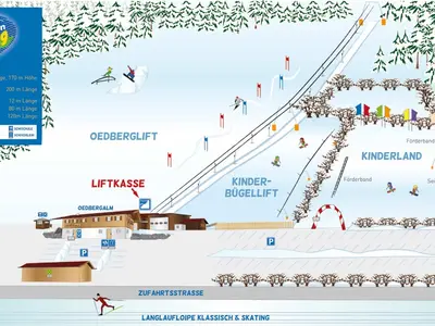 Pistenplan Oedberg
