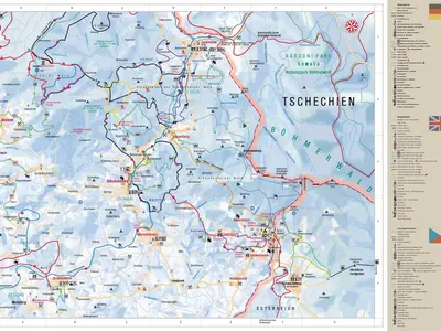 Pistenplan Neureichenau / Dreisessel