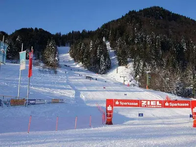 Blick auf die Piste in Rugiswalde © Skiclub Rugiswalde