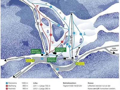 Pistenplan Haldenköpfle