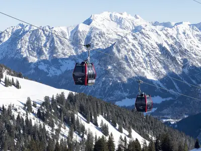 Fellhornbahn II im Skigebiet Fellhorn-Kanzelwand © Oberstdorf/Kleinwalsertal Bergbahnen