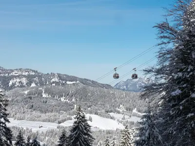 Blick auf die Kanzelwandbahn © Oberstdorf/Kleinwalsertal Bergbahnen