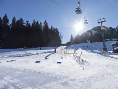 Söllis Minipark bei Sonnenschein © Oberstdorf/Kleinwalsertal Bergbahnen
