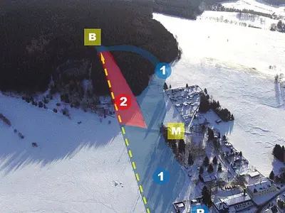 Pistenplan Am Schießberg – Crottendorf