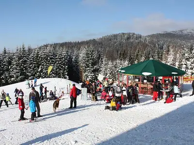 Die Schneebar am Skilift Riedlberg © skilift-riedlberg.de