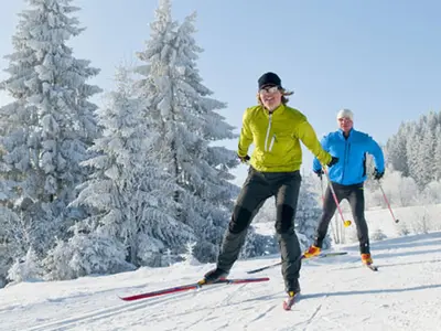 Langläufer in Tabarz © Touristinformation Tabarz
