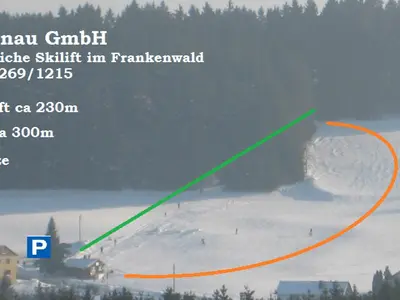 Pistenplan Skilift Langenau