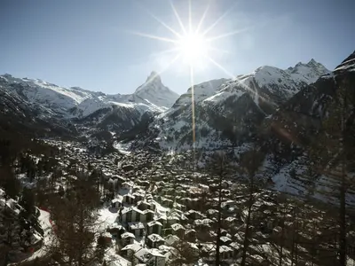 Blick auf Zermatt © Zermatt Bergbahnen AG