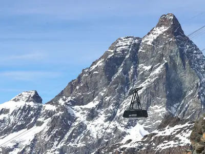 Gondelbahn vom Matterhorn © Cervino Ski Paradise / Pentaphoto