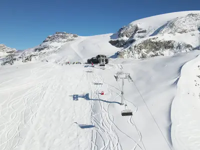 Sessellift zum Gran Sommetta © Cervino Ski Paradise