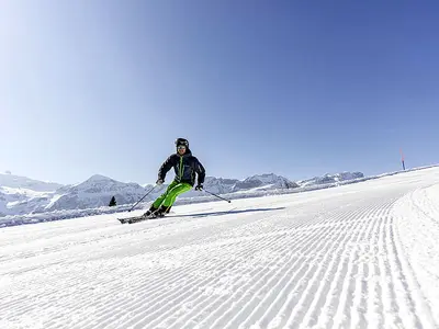 Skifahren in Adelboden-Lenk © Skiregion Adelboden-Lenk