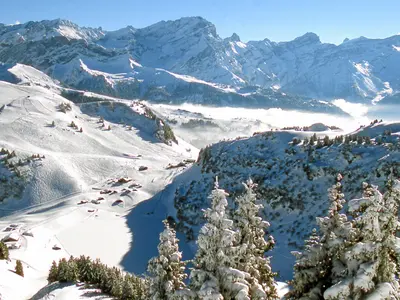 Skigebiet Bretaye © Villars Tourism, Switzerland