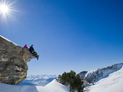 Skigebiet Crans Montana  © Oliver Maire