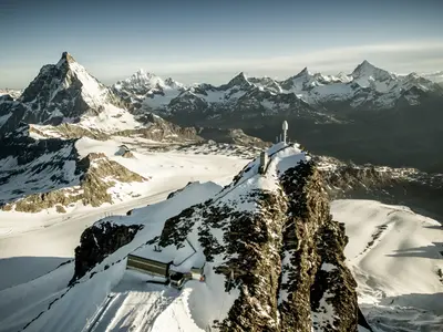 Panorama am Matterhorn Ski Paradise © ZBAG