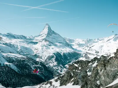 Blick auf das Matterhorn © Zermatt Bergbahnen AG