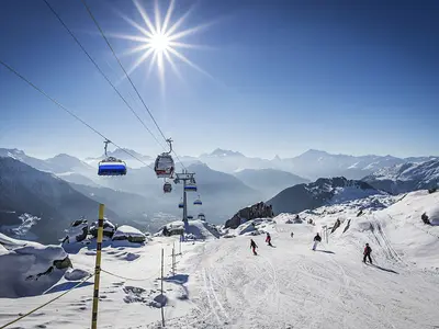 Die neue Gletscherbahn Moosfluh © Aletsch Arena AG