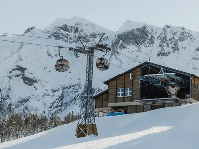Winter im Skigebiet Dorf in Sörenberg © Yannick Röösli
