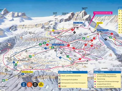 Pistenplan Braunwald