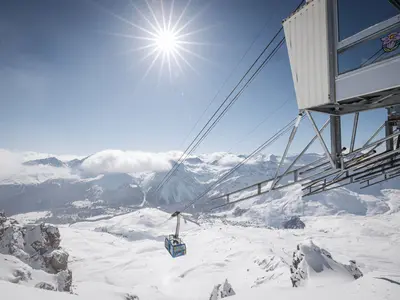 Luftseilbahn Arosa-Weisshorn © Arosa Bergbahnen AG